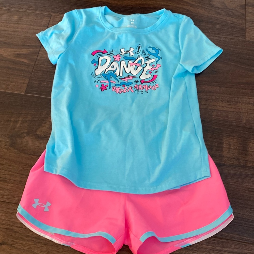 Under Armour short and shirt set